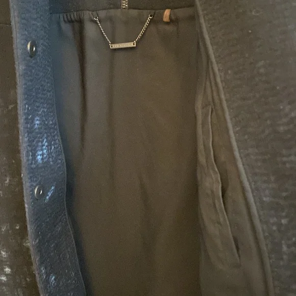 ELIE TAHARI| Minimalist Cocoon Coat - sz M - Picture 13 of 14